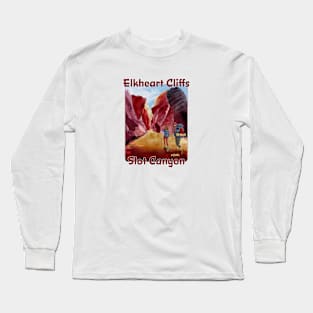 Elkheart Cliffs Slot Canyon, Utah Long Sleeve T-Shirt